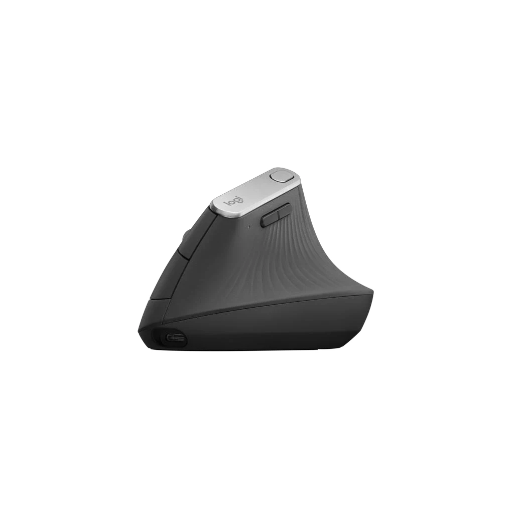 Logitech MX Vertical, Grafito · Mano derecha · 910-005447